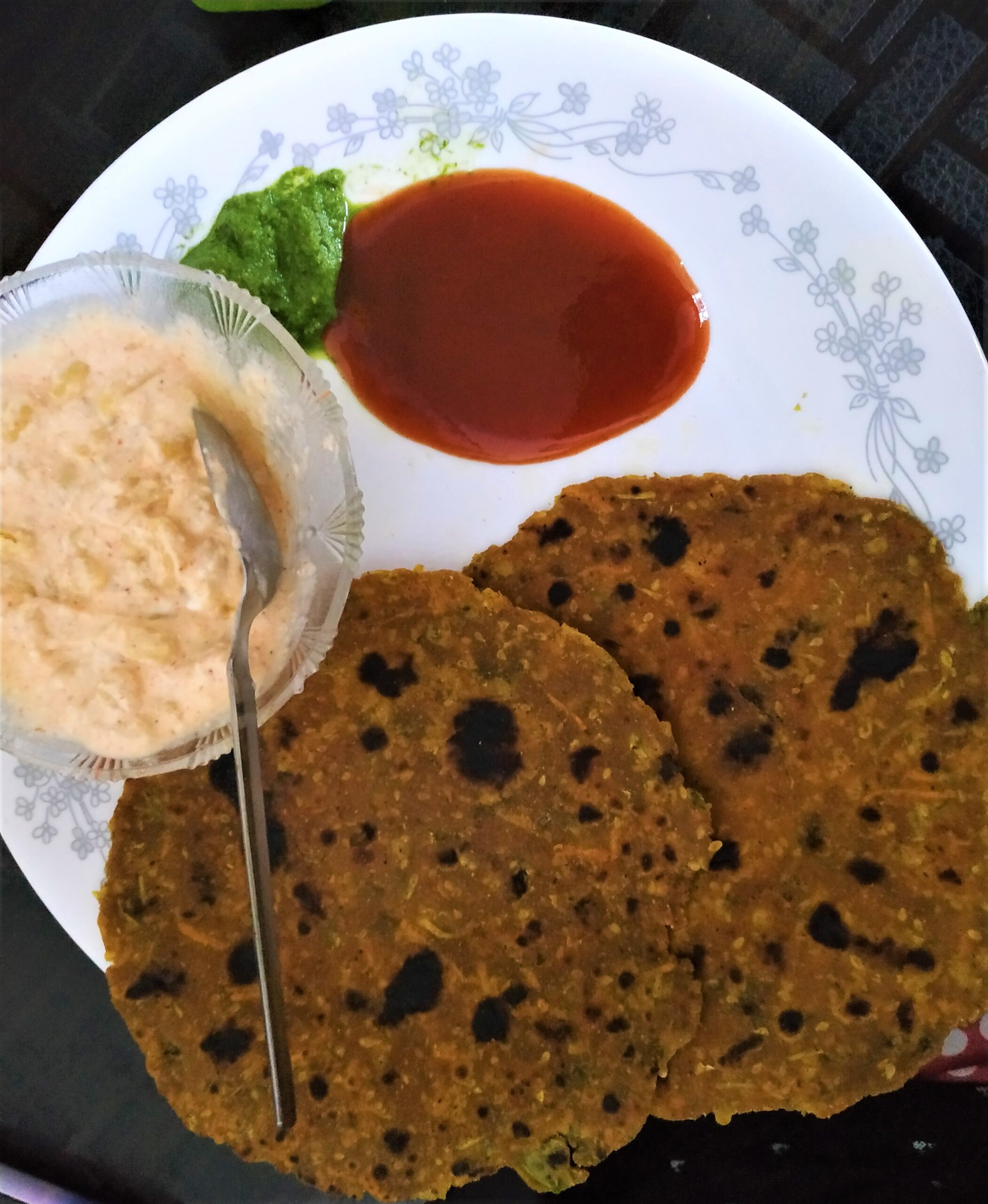 Mix Veg. Paratha English